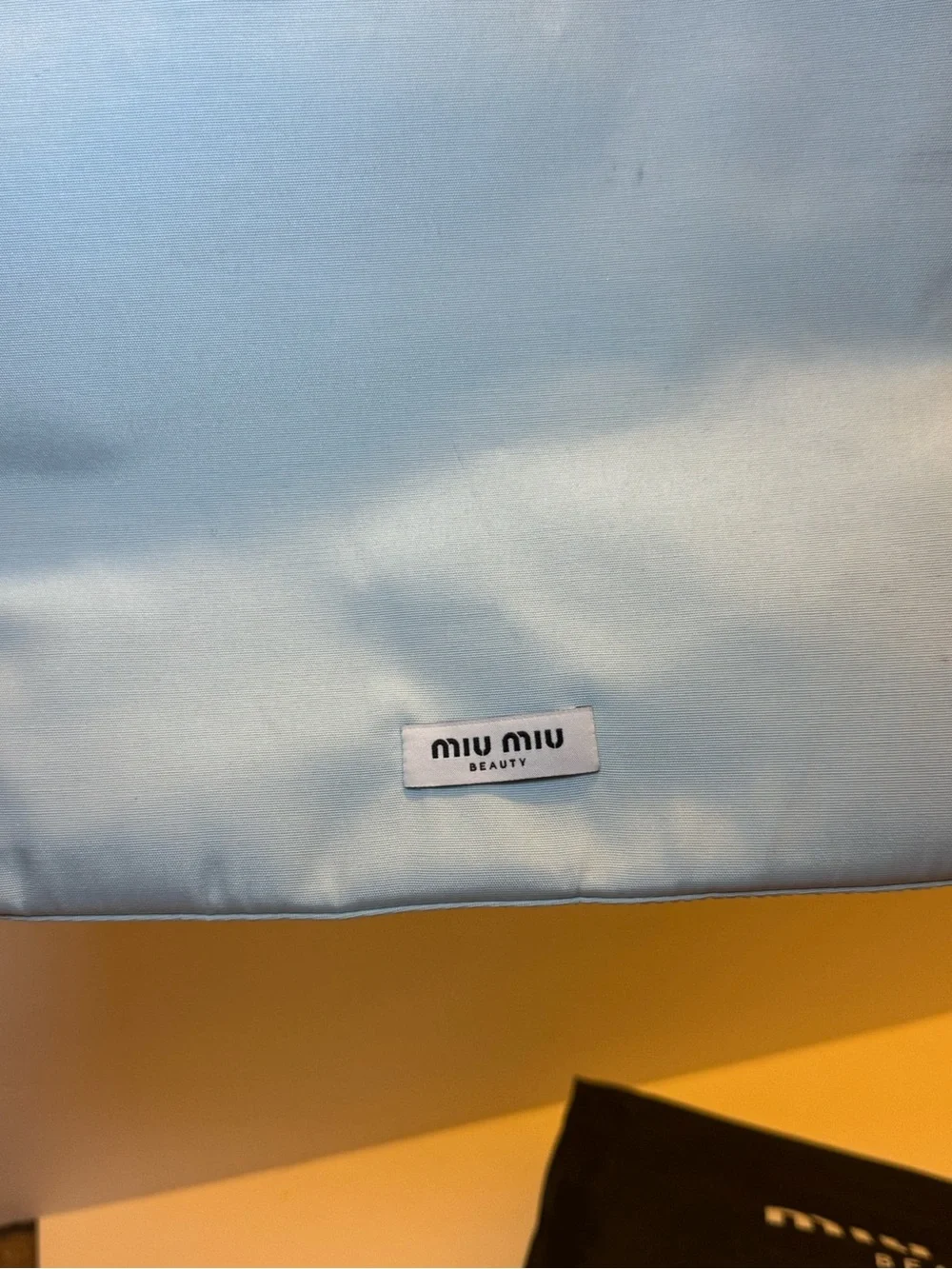 Miu Miu Beauty bag with black dust bag